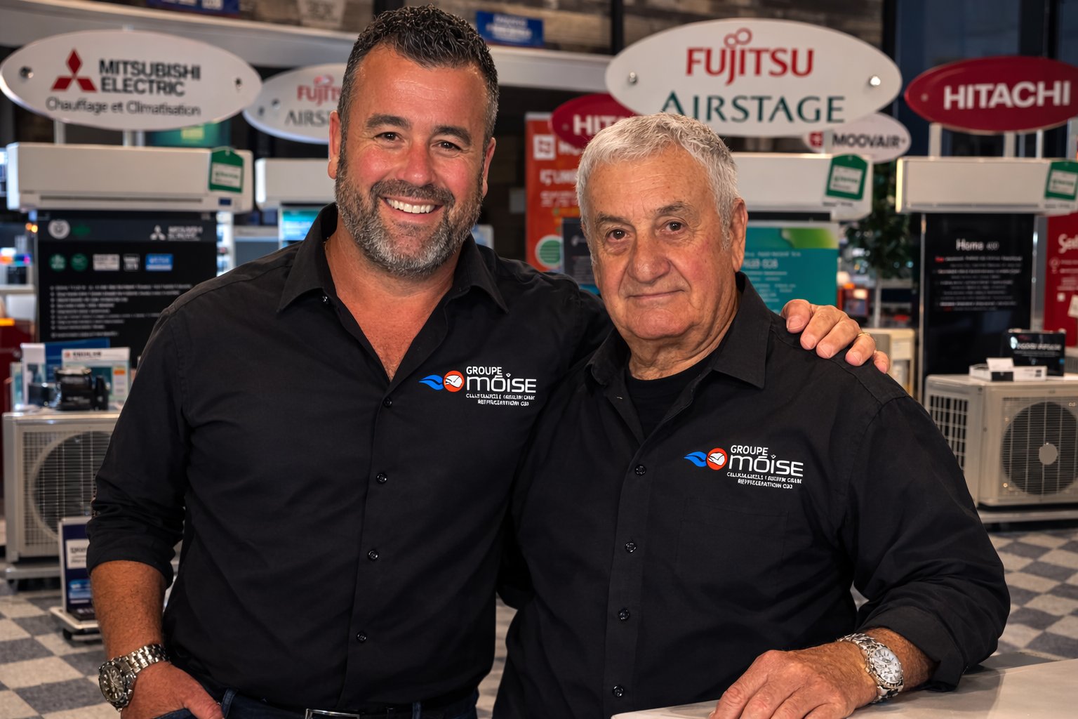 Patrick et Jean-Guy Moïse — Groupe Moïse
